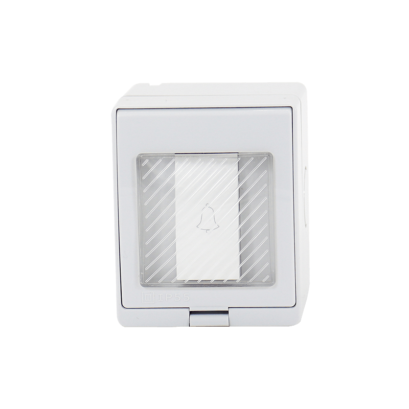 IP55 waterproof socket one-position doorbell