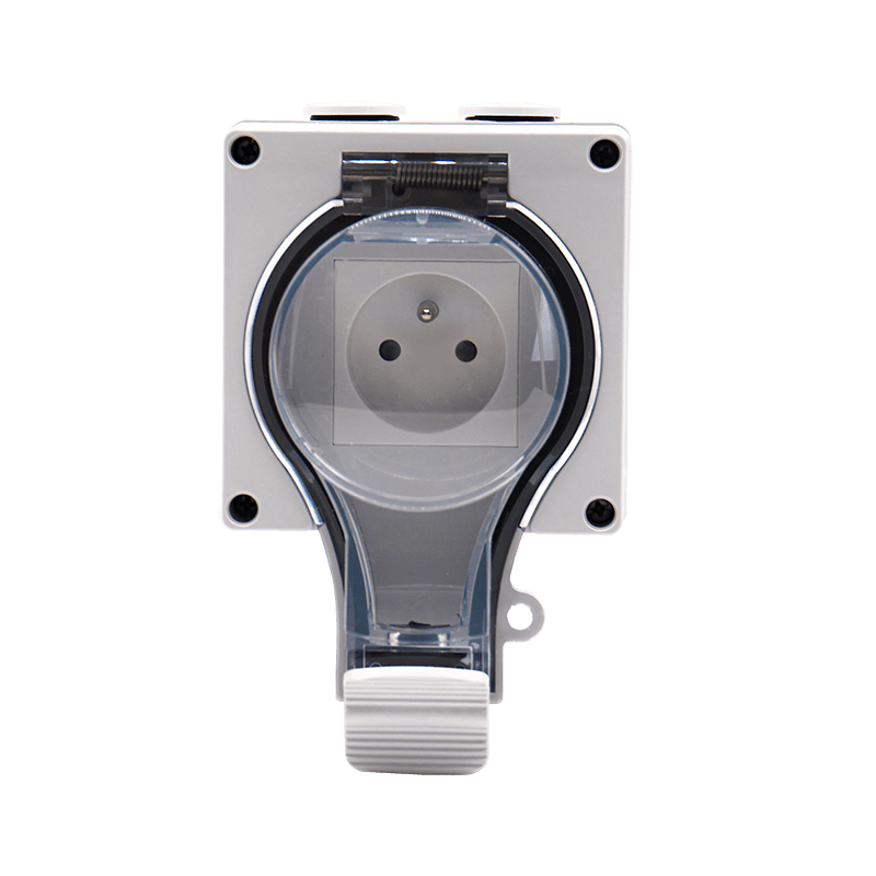 New IP66 waterproof socket one-position French style