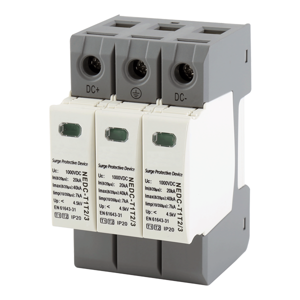 NEDC-T1T2/3 PV DC Surge Protector