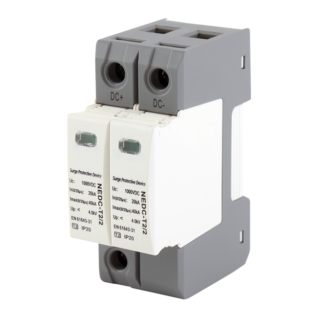 NEDC-T2/2 PV DC Surge Protector