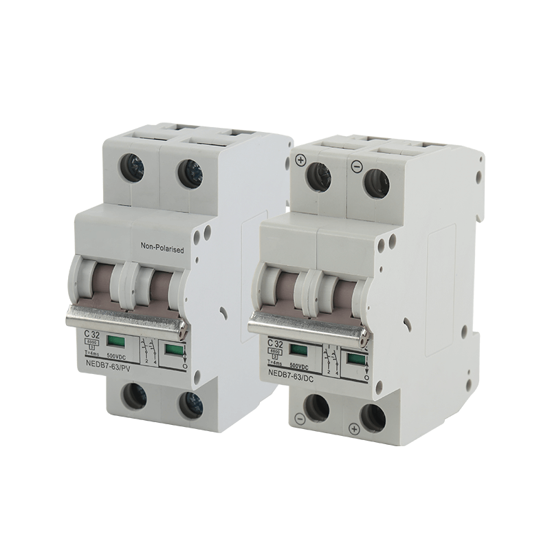 Relevant operating specifications of photovoltaic DC circuit breakers